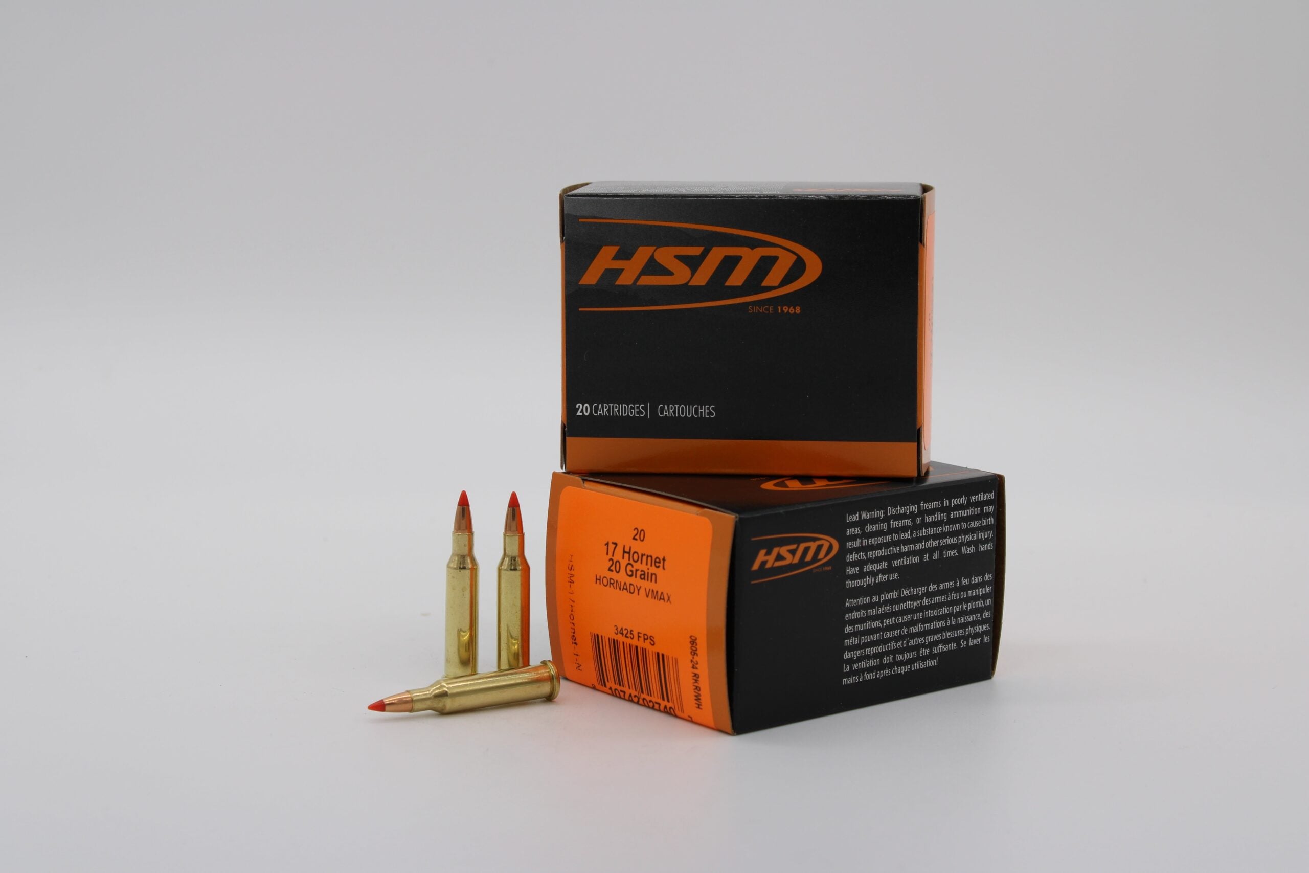 17 Hornet, 20gr, V-Max, 20 Rounds 17 Hornet, 20gr, V-Max, 20 Rounds