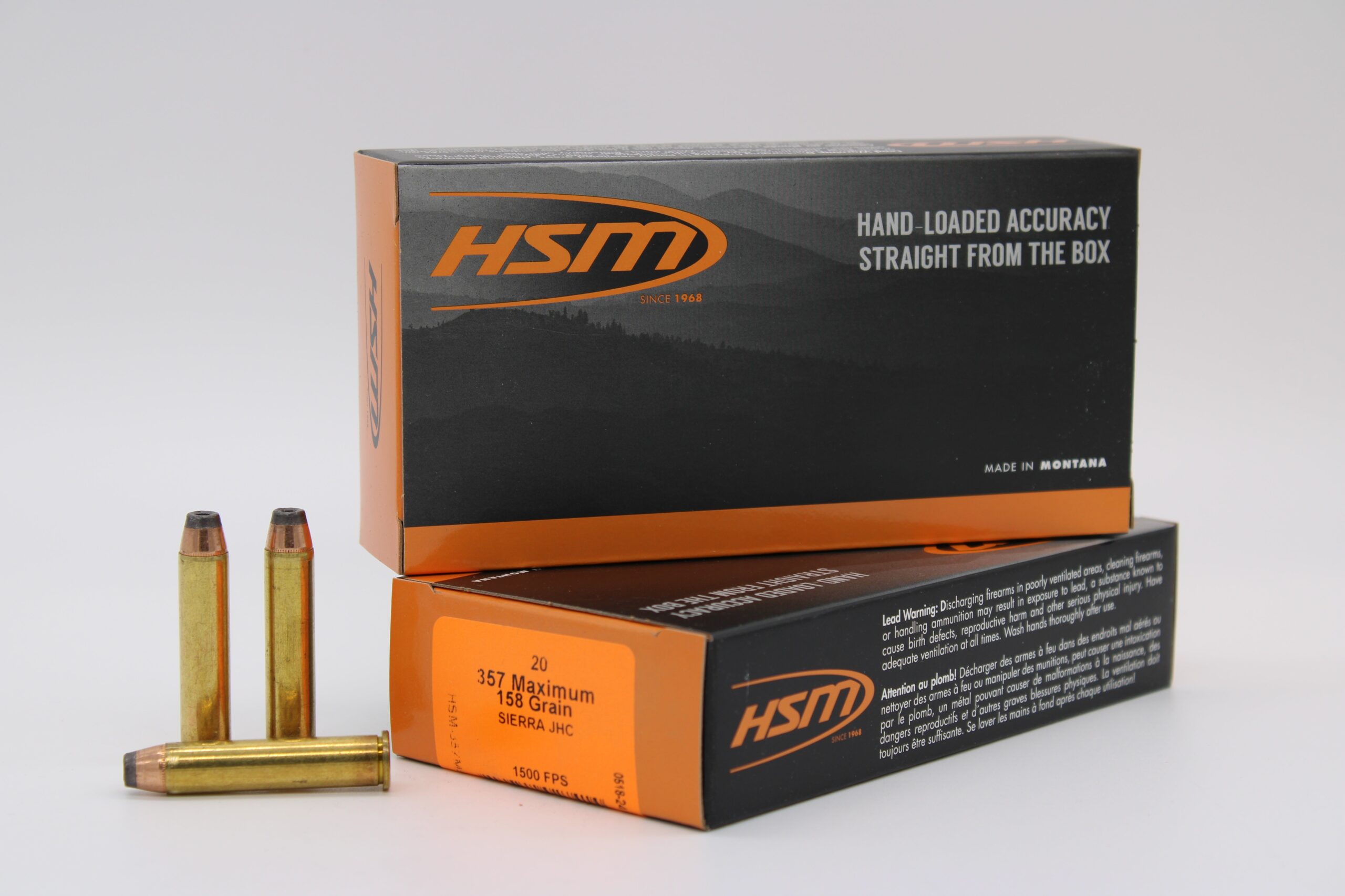 357 Maximum, 158gr, JHC, 20 Rounds 357 Maximum, 158gr, JHC, 20 Rounds