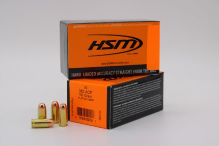 380 Auto, 100gr, Plated RN, 50 Rounds
