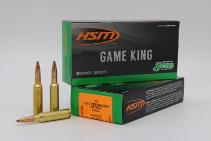 6.5 Creedmoor, 140gr, GameKing, 20 Rounds